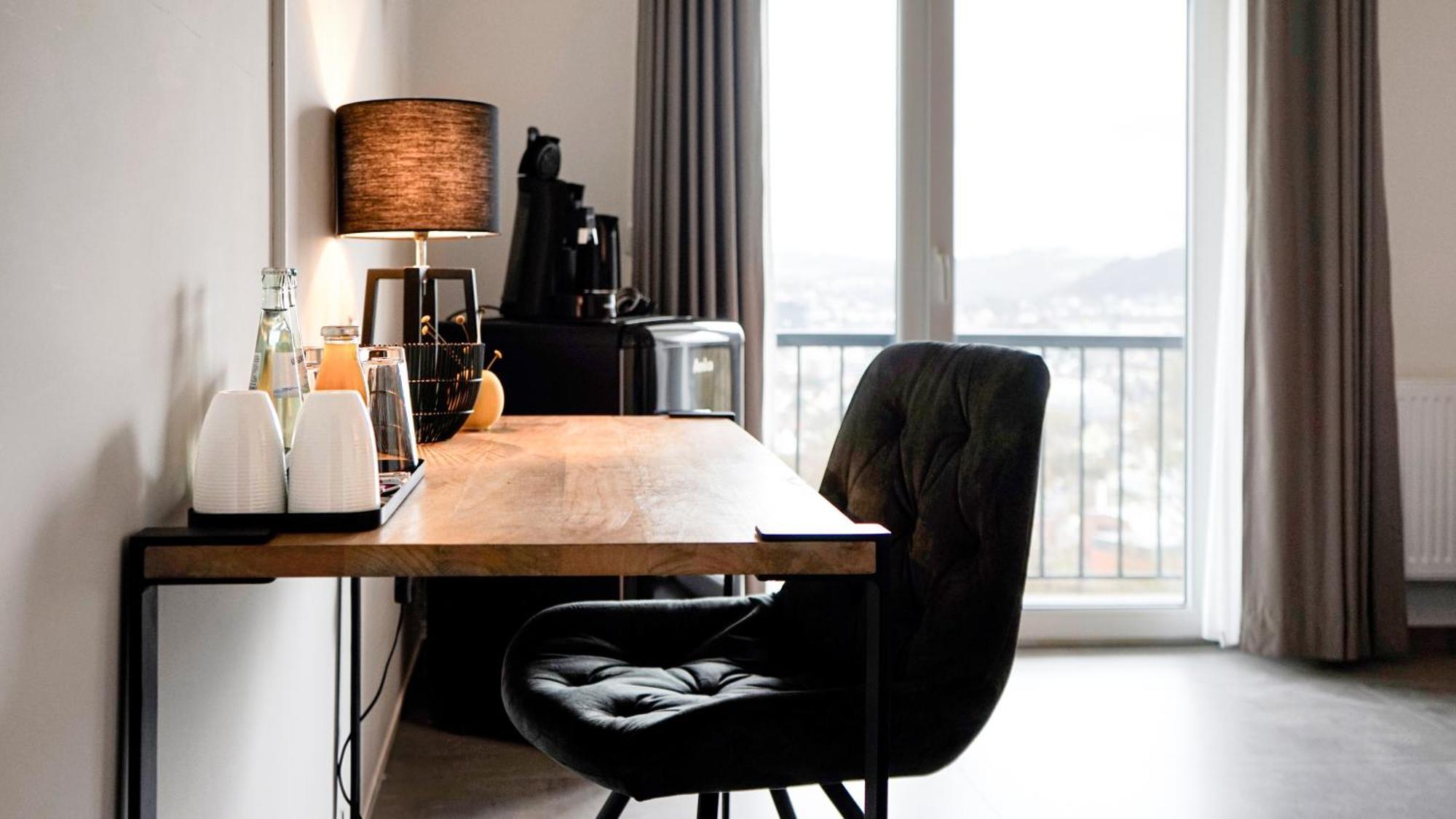 Si-View Doppelzimmer Mit Balkon Zimmer 1 - Hotel Siegen Exterior foto