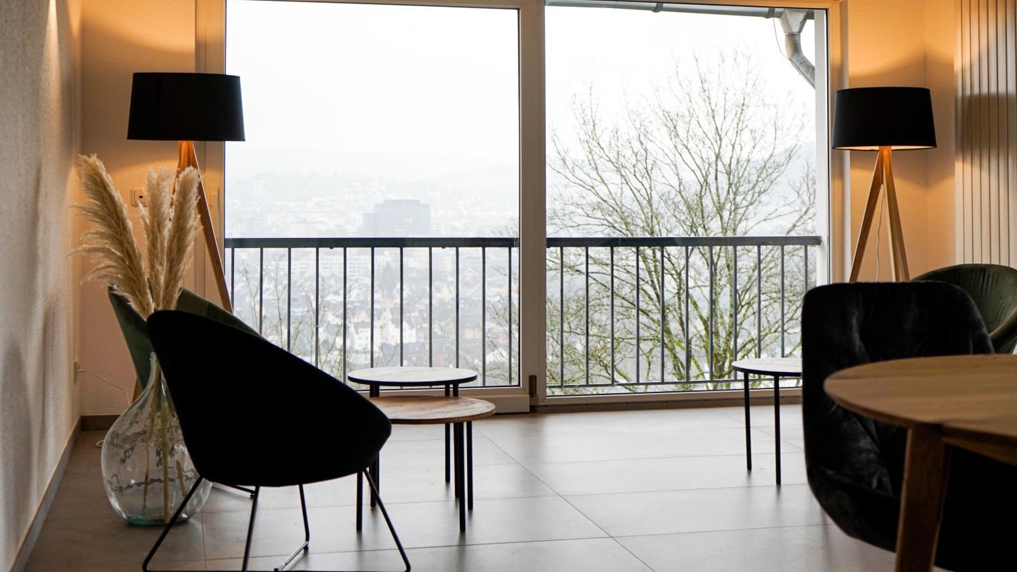 Si-View Doppelzimmer Mit Balkon Zimmer 1 - Hotel Siegen Exterior foto